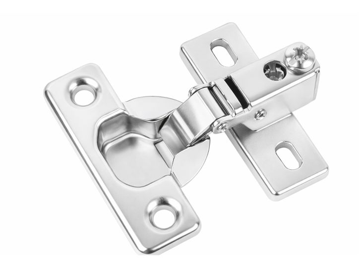 Obelink Häfele metalowe zawiasy do szafek (2 sztuki) - chrome