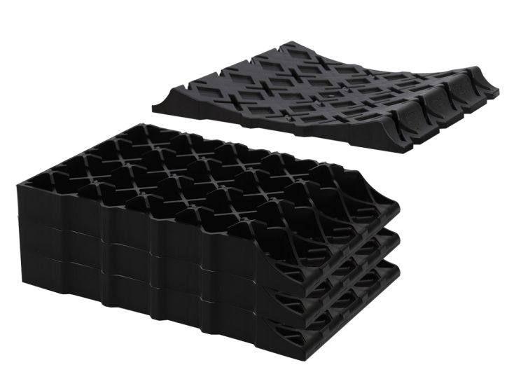 Milenco Stacka Level płyty poziomujące - 3 sztuki