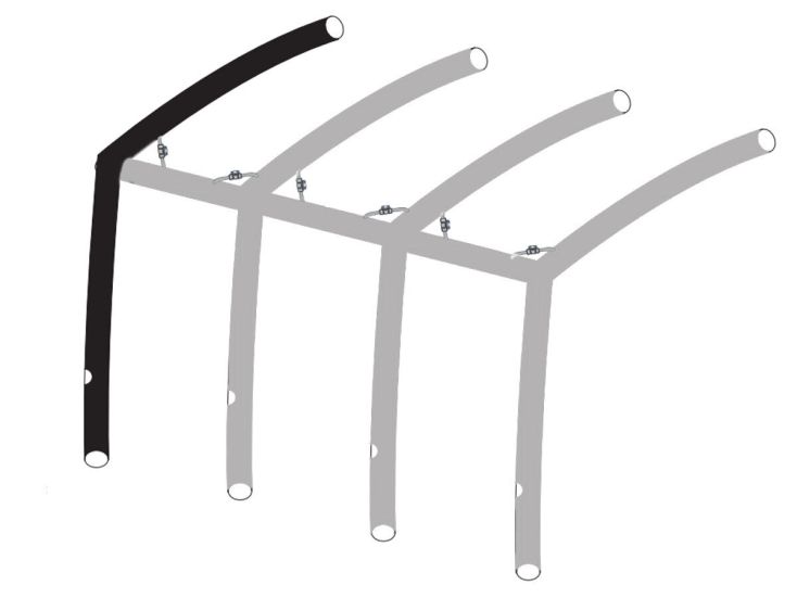 Obelink Monaco/Ambassador 320/380/420 Easy Air Connected airtube tuba podstawowa lewa new