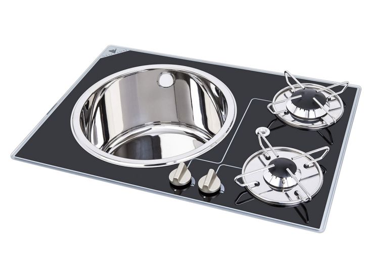 NavyLoad 2 pits 60 x 42 kuchenka ze zlewozmywakiem