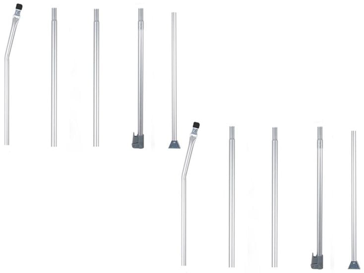 Obelink Aluminium Quick zestaw prętów dociskających