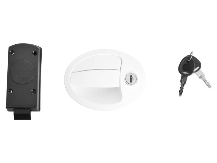 Obelink mały owalny zamek do drzwi