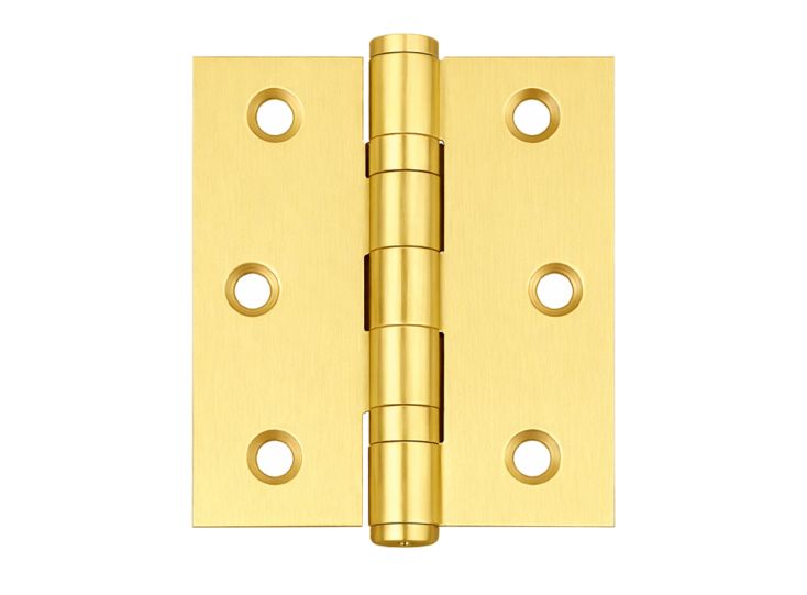 Obelink płaskie mosiężne zawiasy (2 sztuki) - gold