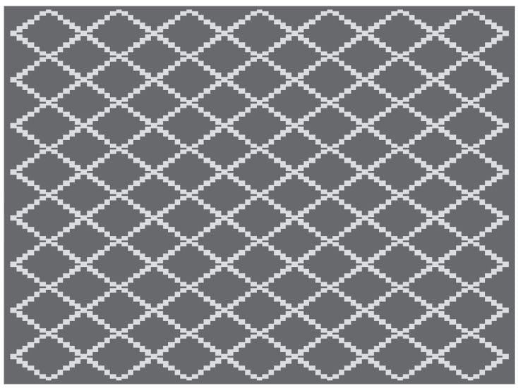 Obelink Patio Mat Diamond 200 x 180 cm mata
