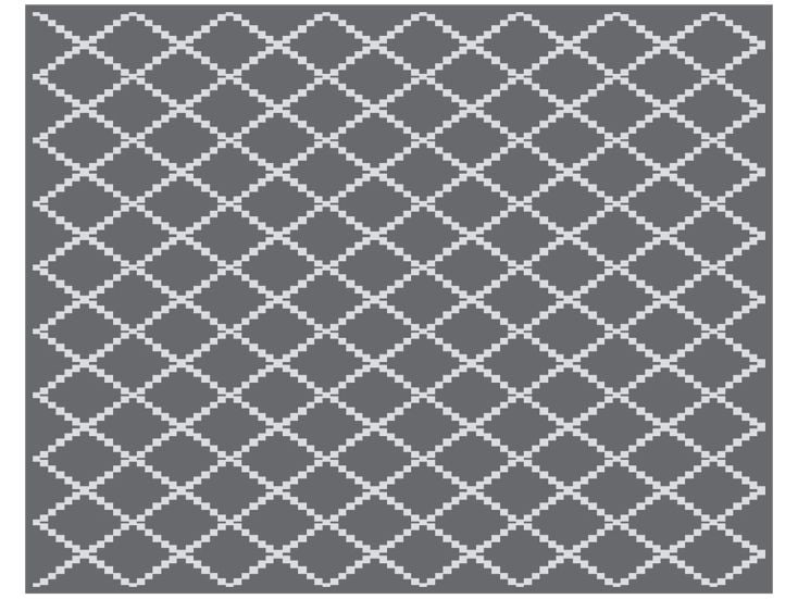 Obelink Patio Mat Diamond 370 x 290 cm mata
