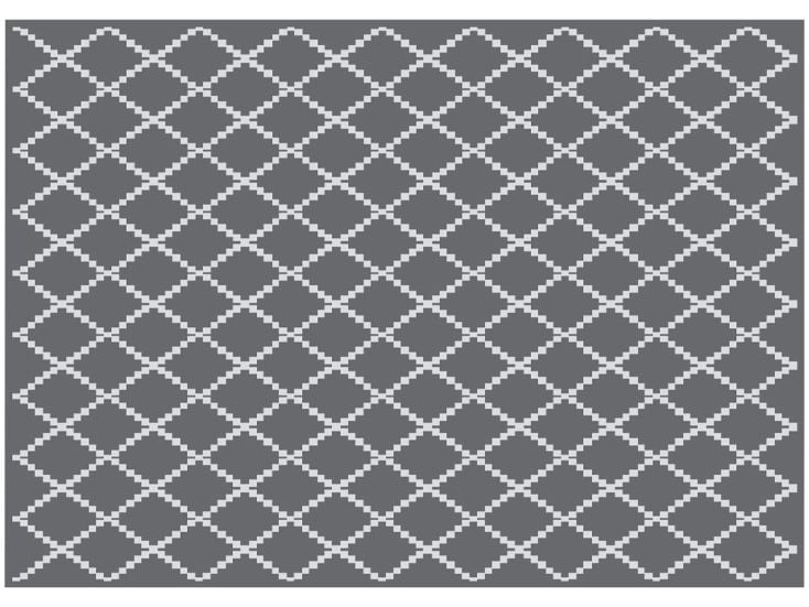 Obelink Patio Mat Diamond 410 x 290 cm mata