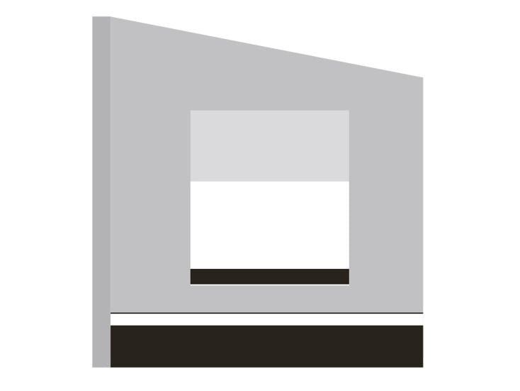 Obelink President ściana boczna Thule 1200 lewa Obelink President ściana boczna Thule 1200 lewa