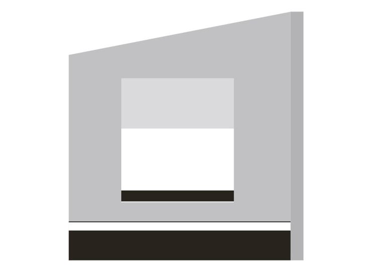 Obelink President ściana boczna Thule 1200 prawa Obelink President ściana boczna Thule 1200 prawa