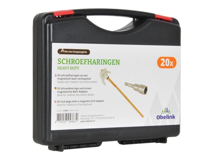 Obelink Heavy Duty śledzie gwintowane