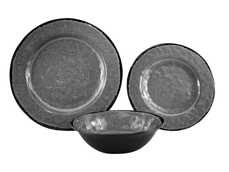 Obelink Stone Grey zestaw - 12-częściowy serwis