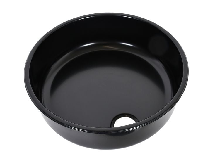 NavyLoad 36 cm zlew okrągły - black