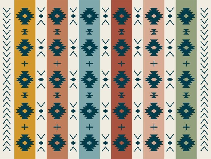 Obelink Patio Mat Aztec 340 x 250 cm dywanik