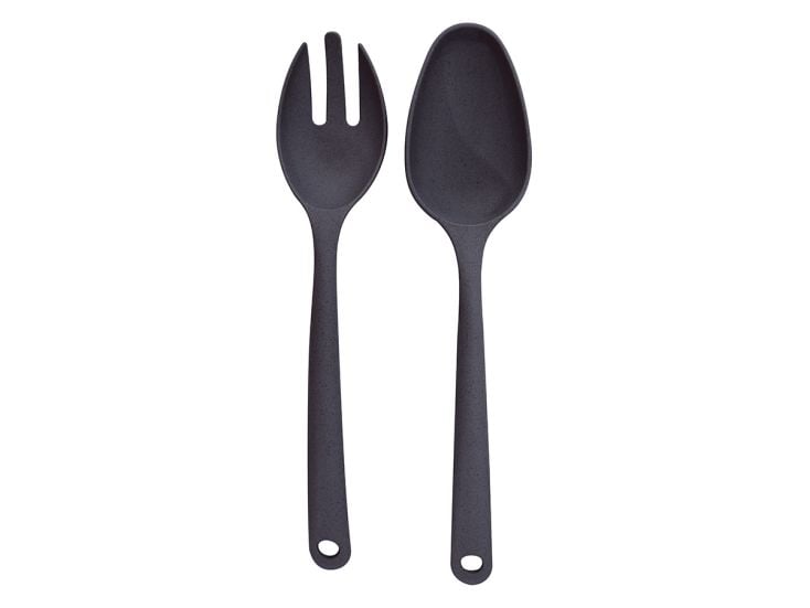 Point-Virgule PLA 2-częściowy zestaw sztućców - Dark Grey