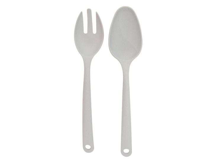 Point-Virgule PLA 2-częściowy zestaw sztućców - Light Grey