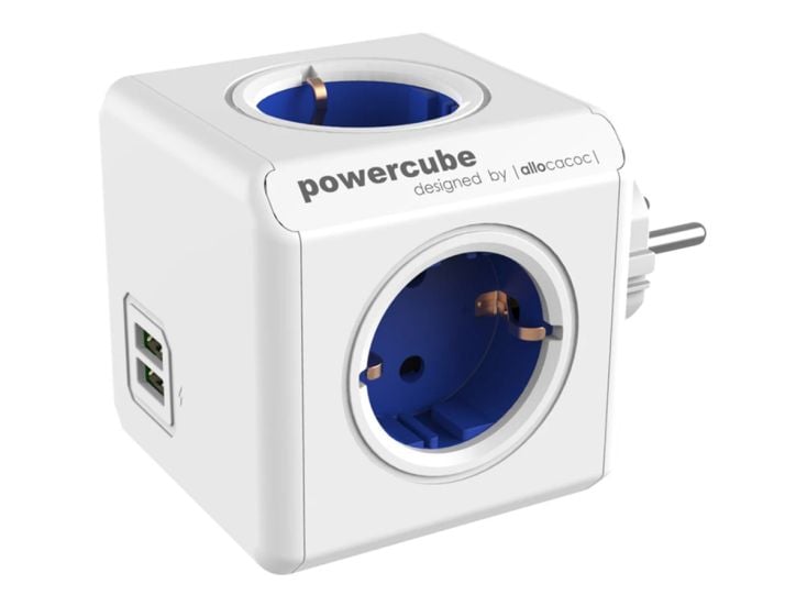 PowerCube Original USB rozgałęziacz - Blue