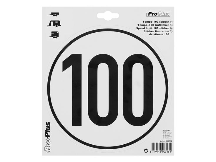 ProPlus Tempo 100 naklejka