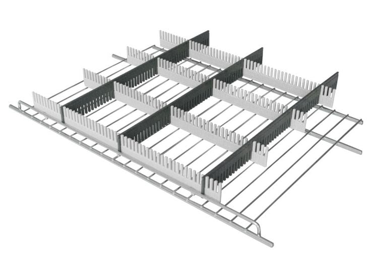 Purvario organizer lodówki - Grey