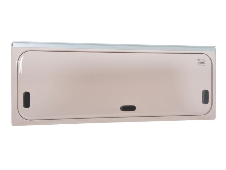 NRF 900 x 600 mm okno uchylne z podwójną szybą - brązowe