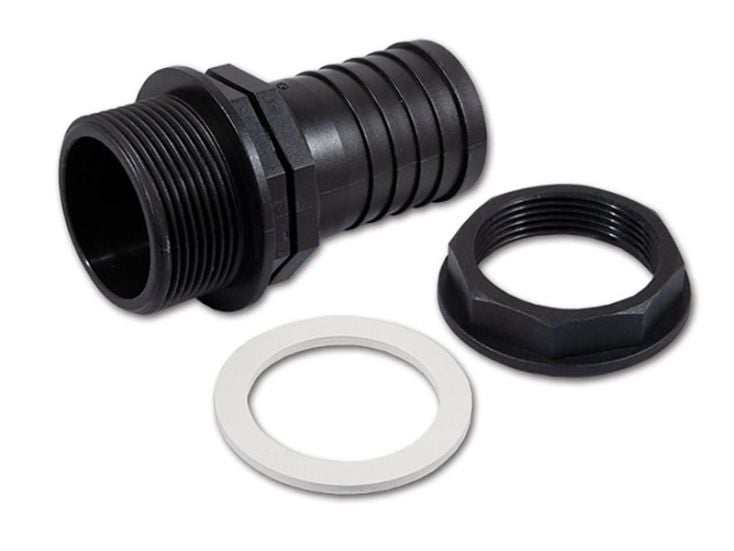 Łącznik prosty Ø25 mm 3/4 do węża