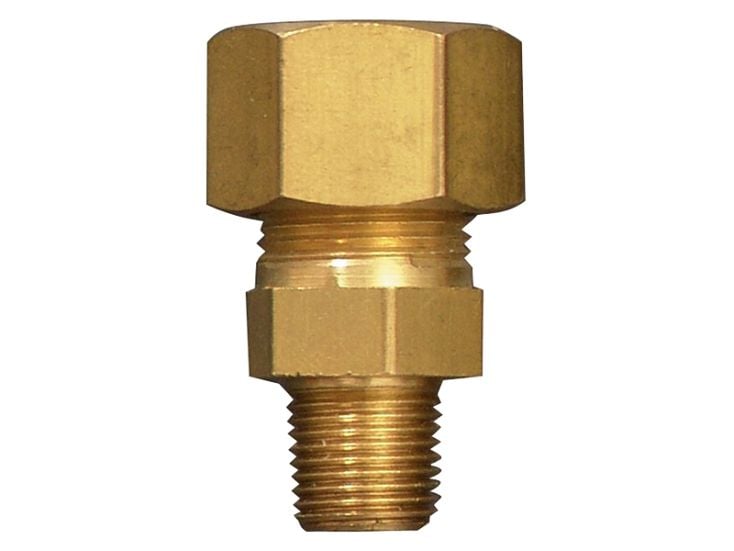 Gimeg 1/4 inch zewnętrzny x 6/8 złącze proste