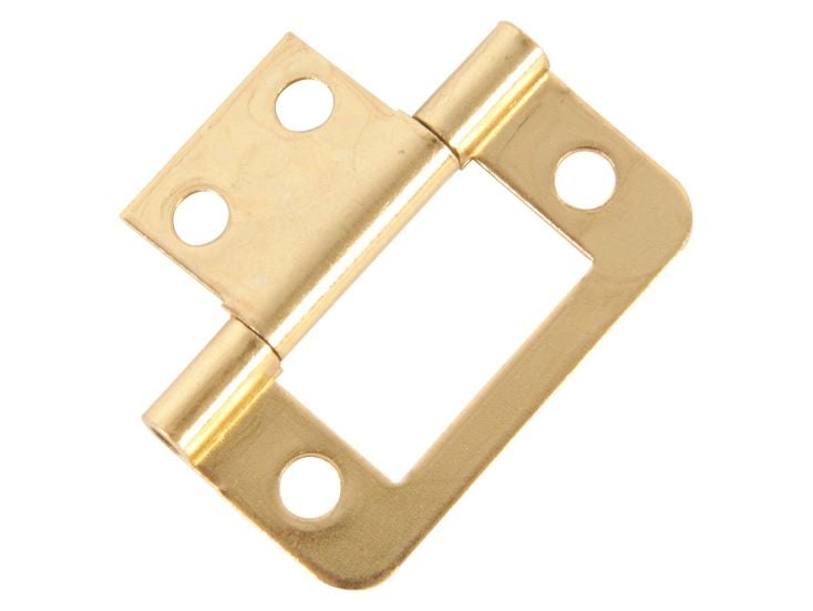 Zawiasy płaskie małe - Gold