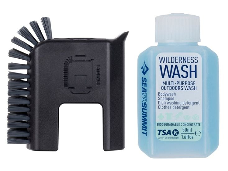 Sea to Summit Camp Pot Scrubber & Soap zestaw