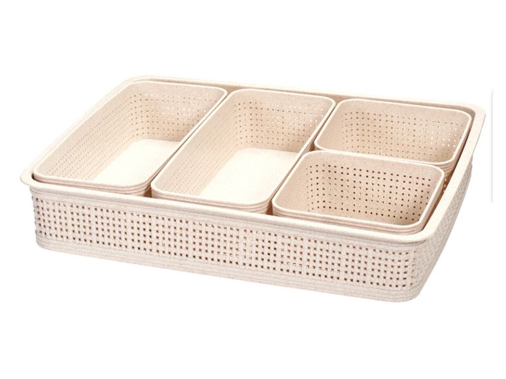 Storage Solutions zestaw pojemników organizerów - 5-częściowy