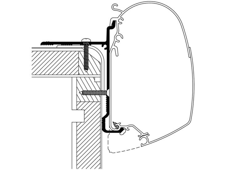 Thule adapter Adria Coral