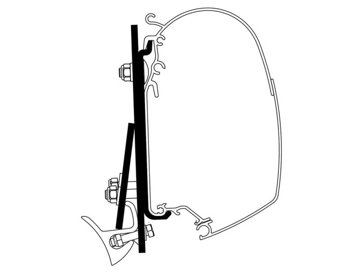 Thule adapter do Brandrup Thule adapter do Brandrup
