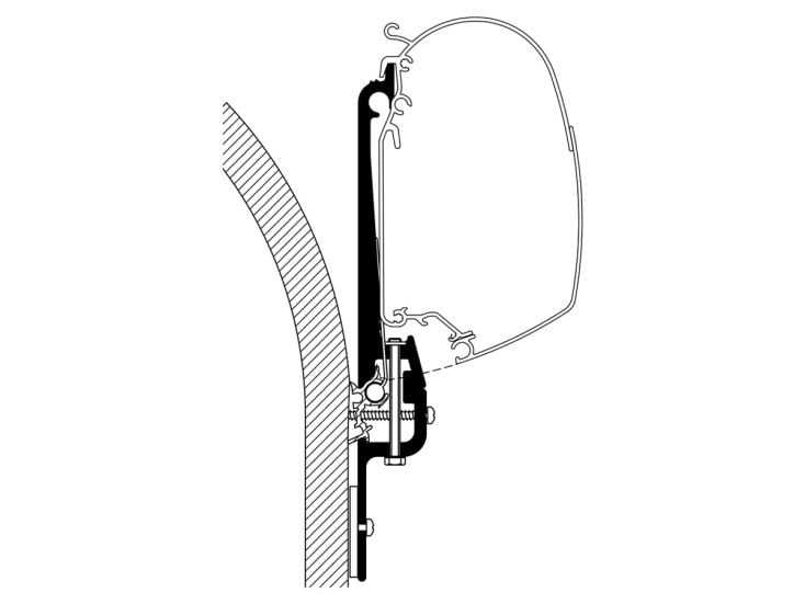 Thule adapter do Eriba Touring