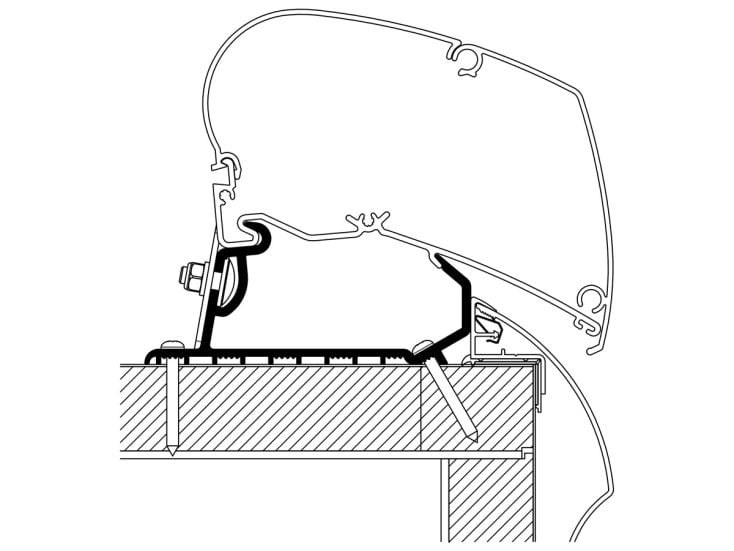 Thule adapter Hobby Optima LED