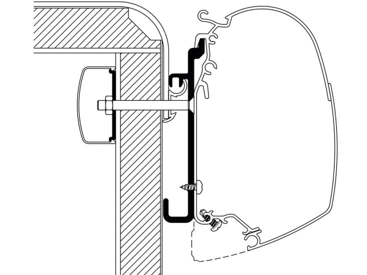 Thule adapter Rapido S7 & S8
