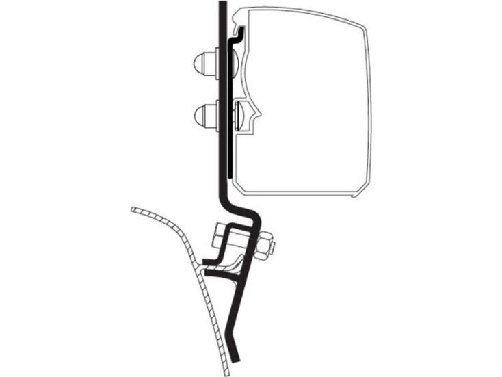 Thule adapter do VW T2 & T3