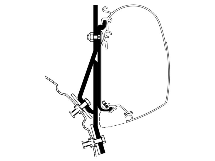Thule adapter do VW T4