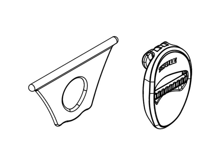 Thule Omnistor oczka montażowe do listwy Quickfit