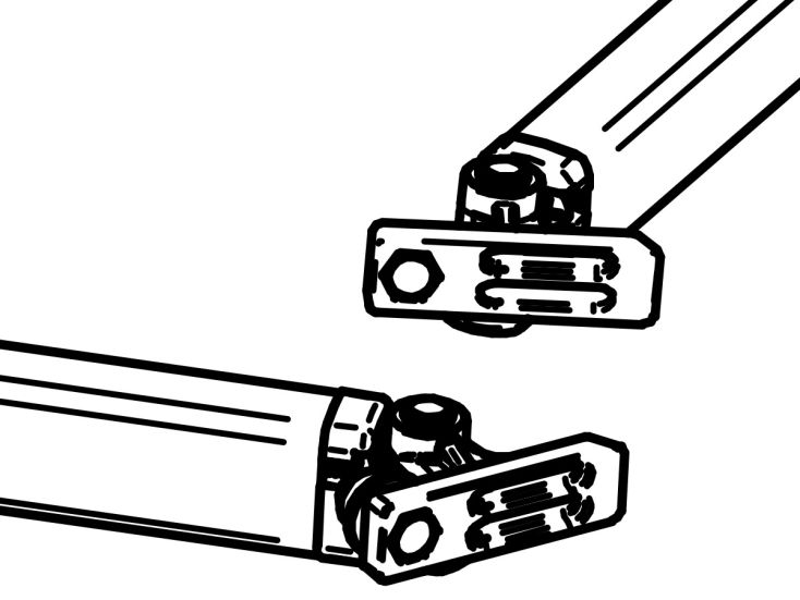 Thule Omnistor mocowanie ramienia przegubowego przód 4900/6200