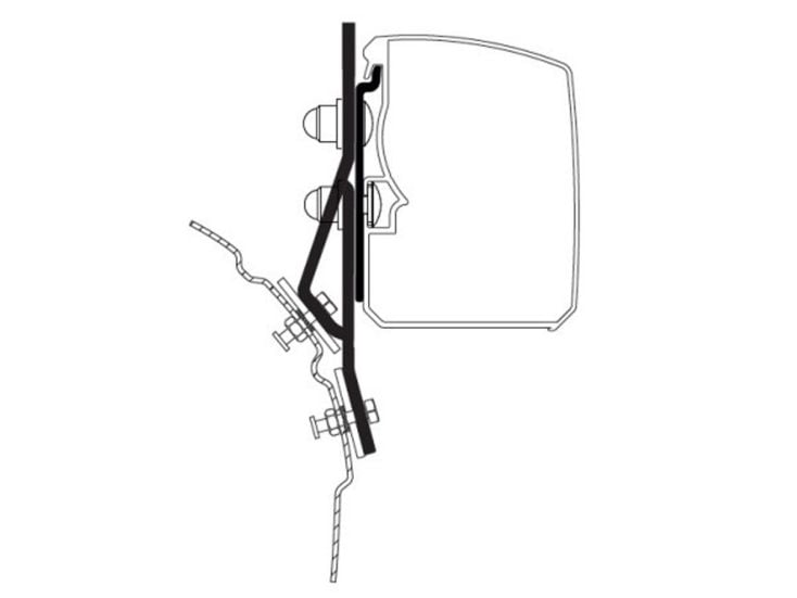 Thule adapter do VW T4