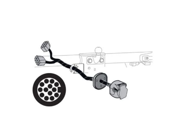 Thule Veloswing zestaw kabli do bagażnika rowerowego do 2011