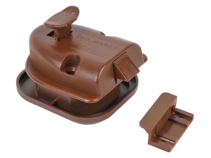 Obelink zamek do drzwi szafki - Brown