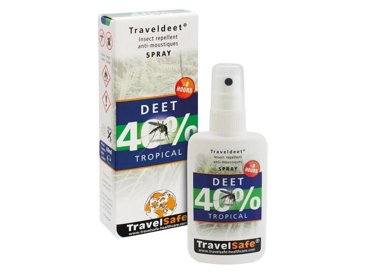 TravelSafe 2-Pack 40% Deet spray przeciw komarom