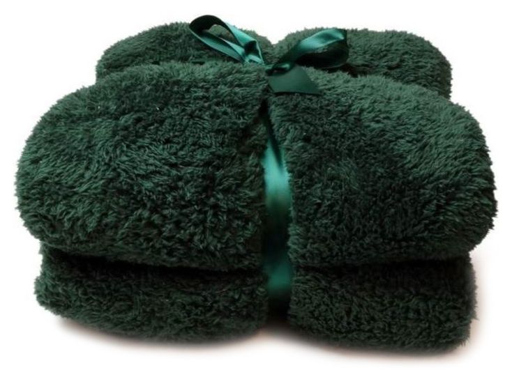 Unique Living Teddy koc - Dark Green
