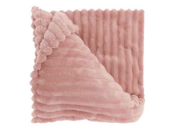 Unique Living Lex plaid koc - Old Pink