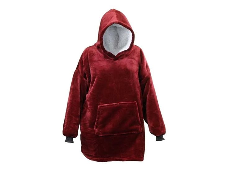 Unique Living oversized bluza - Bloodstone
