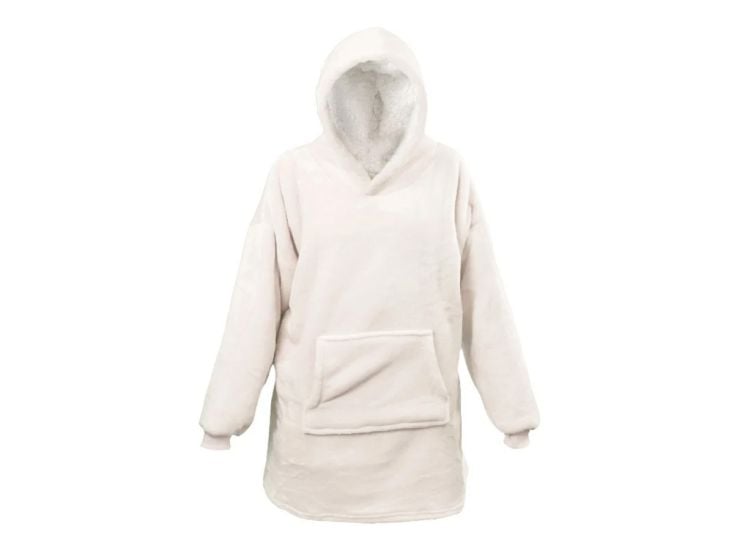 Unique Living oversized bluza - Dove White