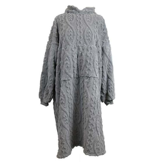 Unique Living Pleun Long oversized bluza - Dark Grey