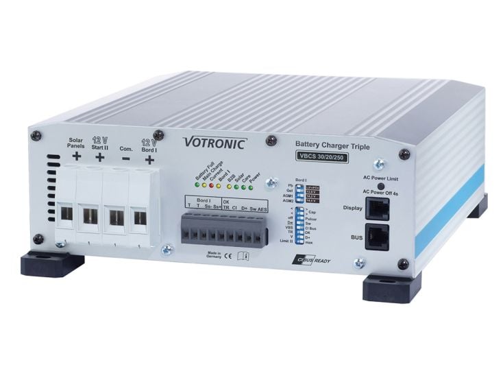 Votronic VBCS 30/20/250 ładowarka do akumulatora