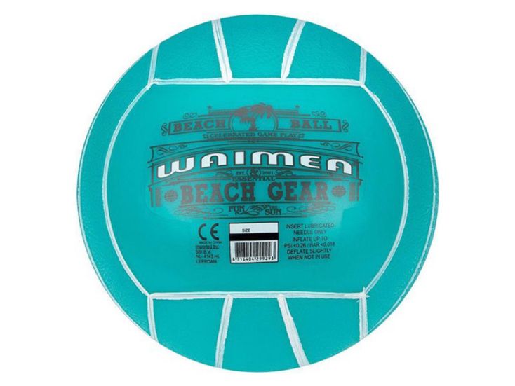 Waimea 21 cm PVC piłka plażowa - Aqua blue