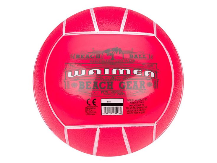 Waimea 21 cm PVC piłka plażowa - Pink