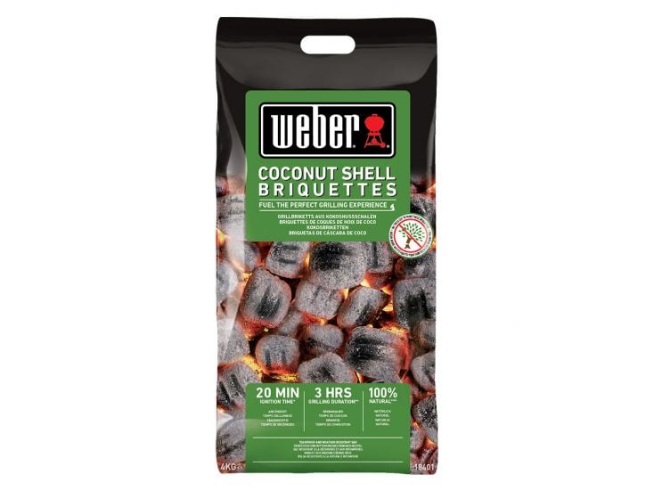 Weber 4 kg brykiety ze skorup kokosa