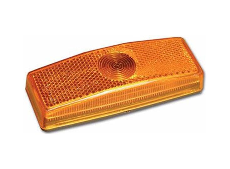 Pomarańczowa lampa obrysowa